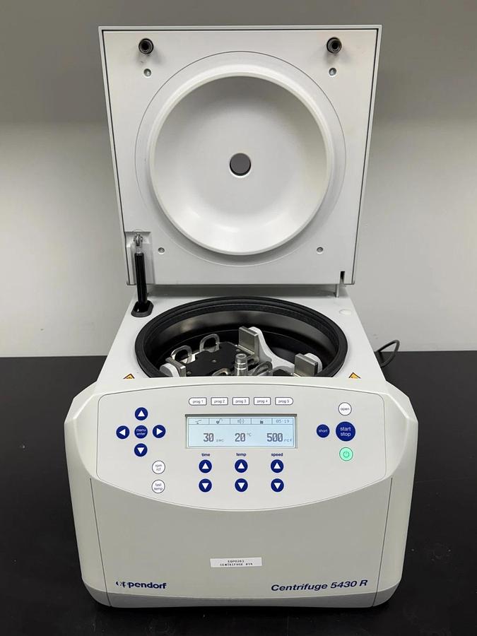Used Eppendorf Centrifuge 5430R Refrigerated Centrifuge with A-2-MTP Plate Rotor
