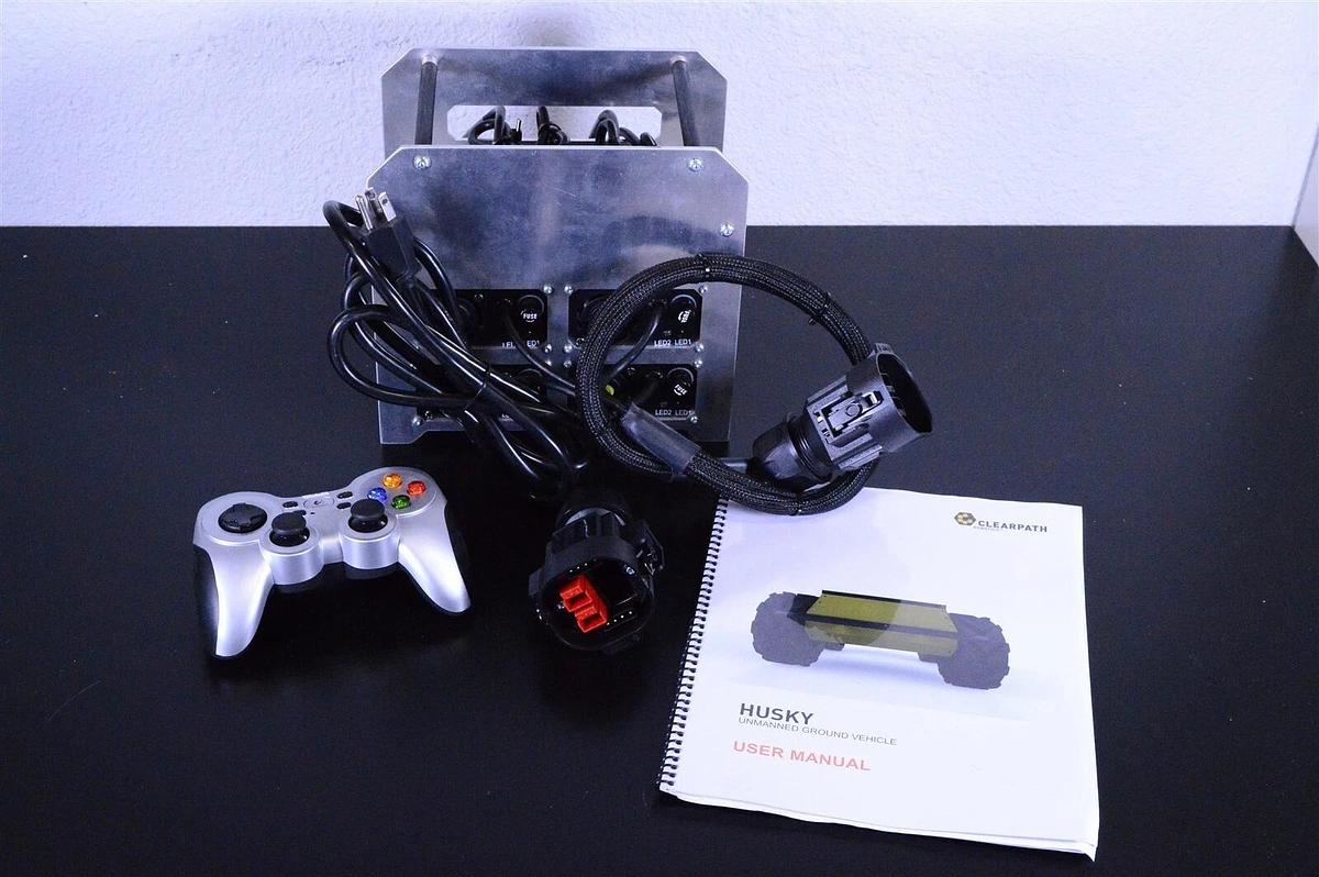 Clearpath Robotics Husky UGV Battery charger with fuse remote manual