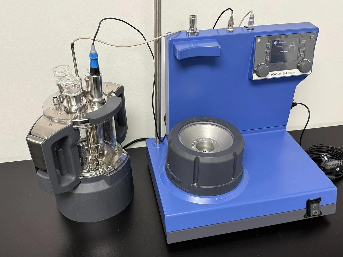 Used IKA LR 1000 Control Laboratory Reactor System | 1L Benchtop Stirred Vessel