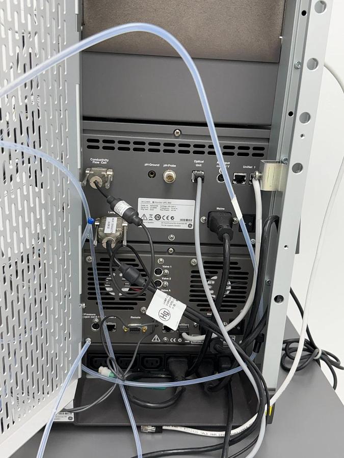Used GE Cytiva AKTApurifier UPC 100 Protein Purification FPLC System | Akta Benchtop