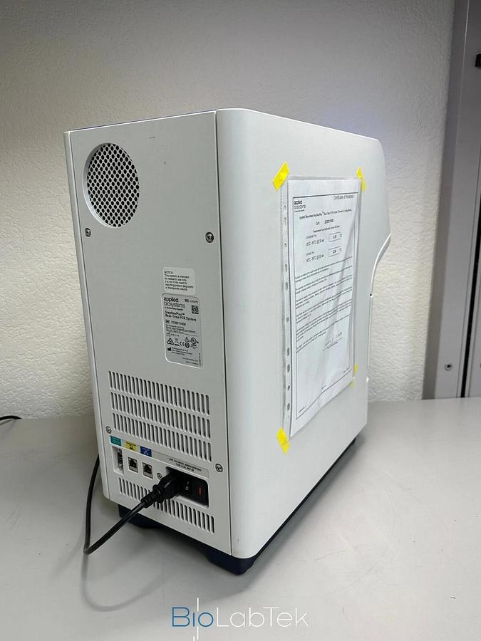 Used AB Applied Biosystems StepOnePlus Real Time 96-well PCR System 2018 ERROR