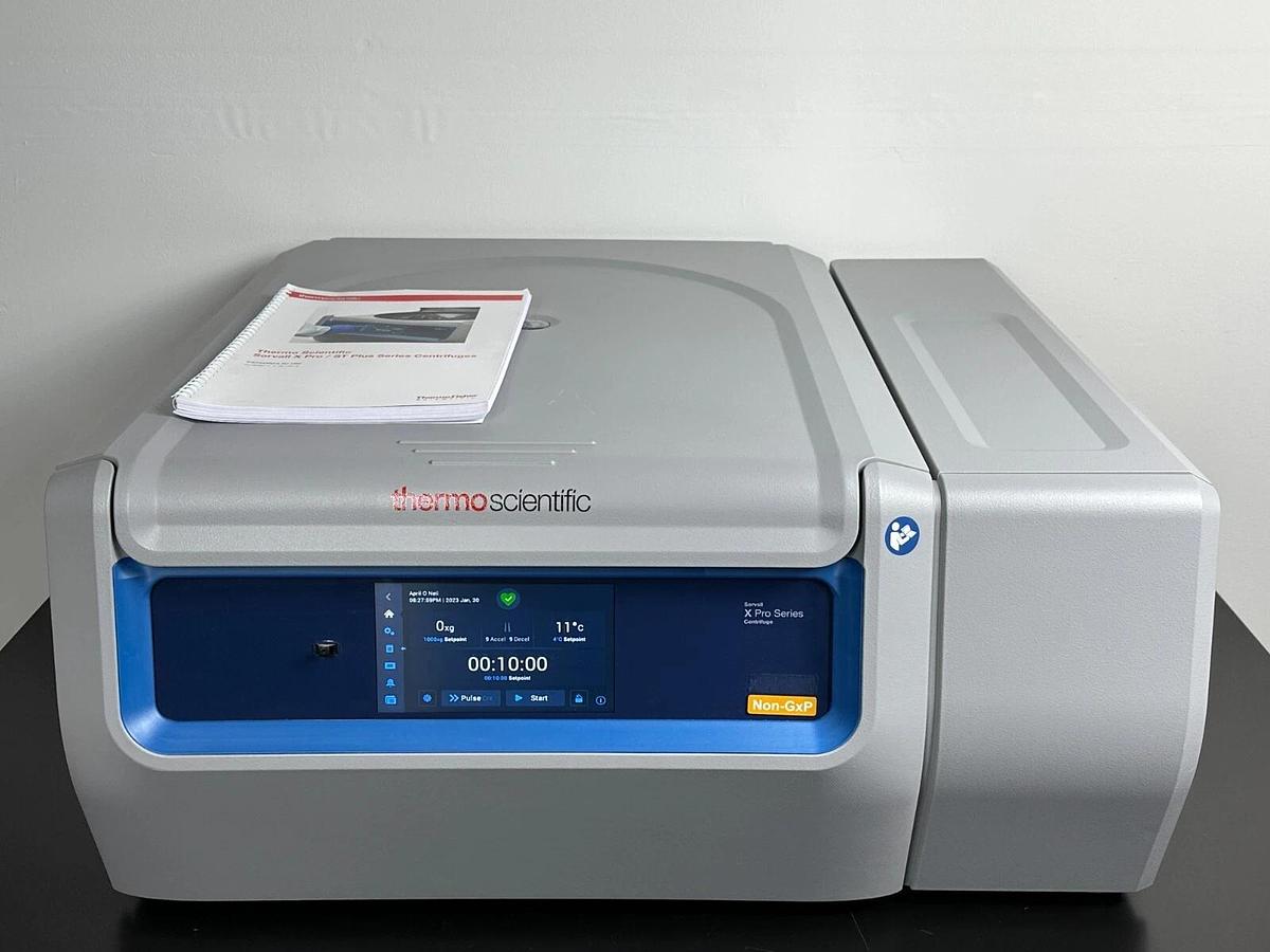 Used Thermo Scientific Sorvall X4R Pro MD Refrigerated Centrifuge with swinging rotor