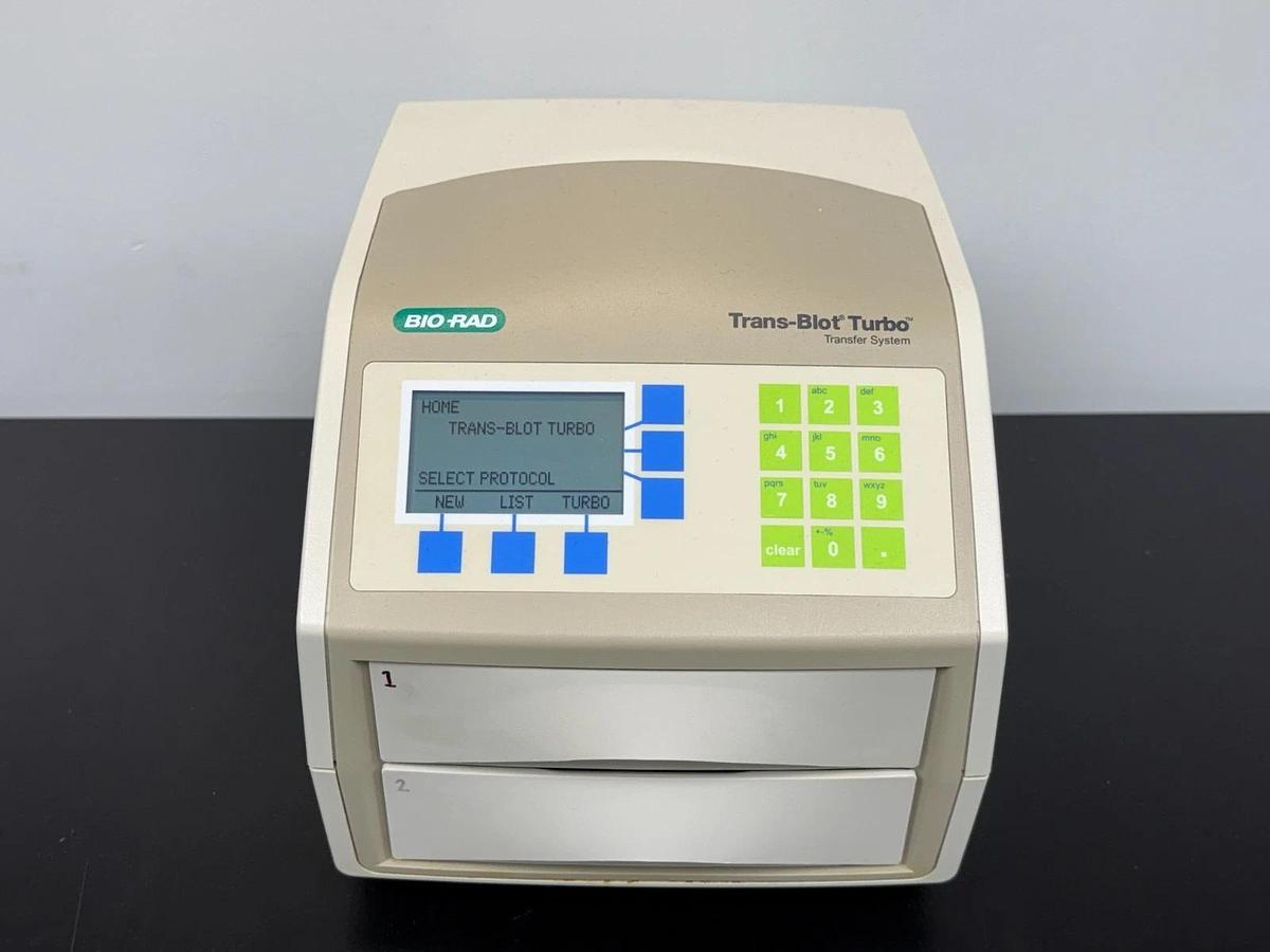 Used Bio-Rad Trans-Blot Turbo Transfer System | Rapid Western Blot Dual Cassette