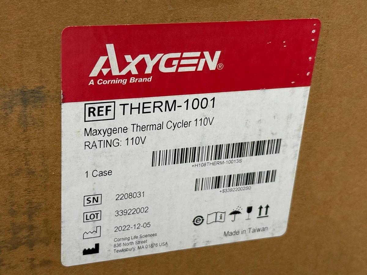 Used Axygen MaxyGene II PCR Thermal Cycler with 96 Wells x 0.2 ml Block 110V