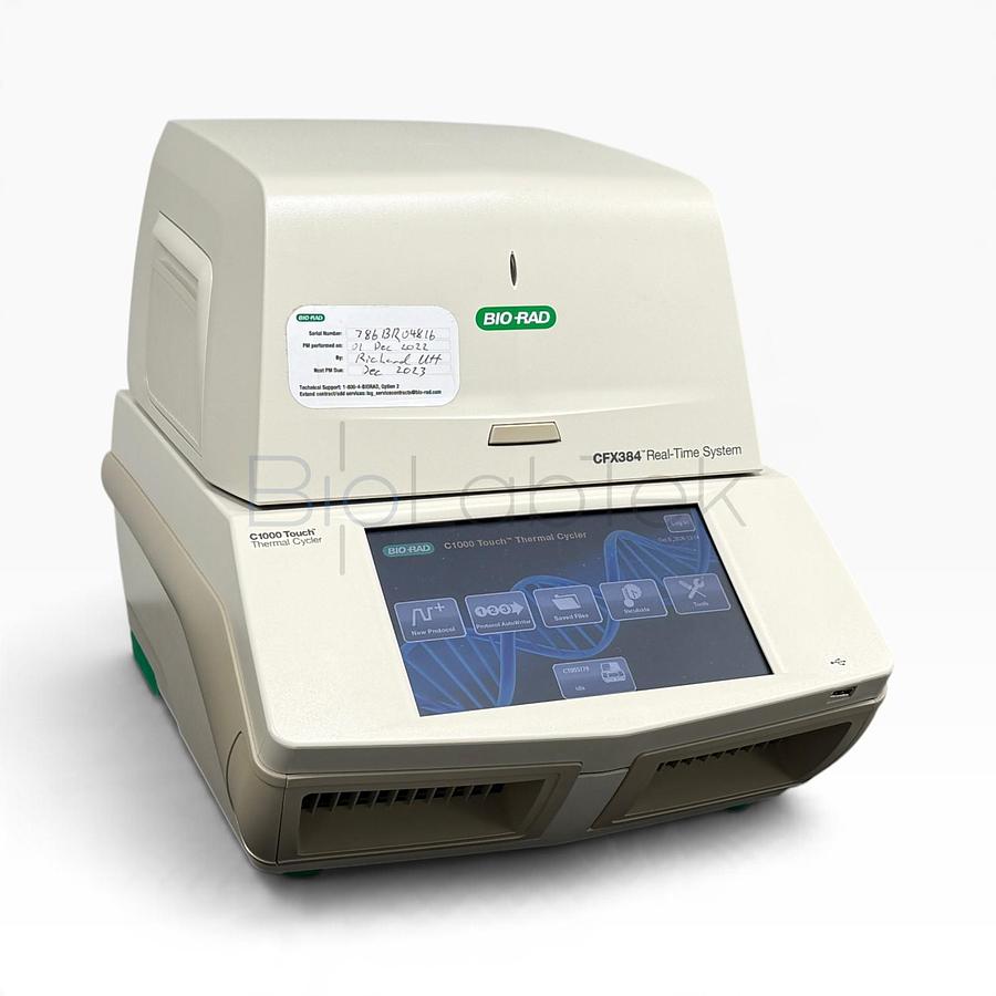 Used Bio-Rad CFX384 Touch Real-Time PCR Detection System | 287 Hours