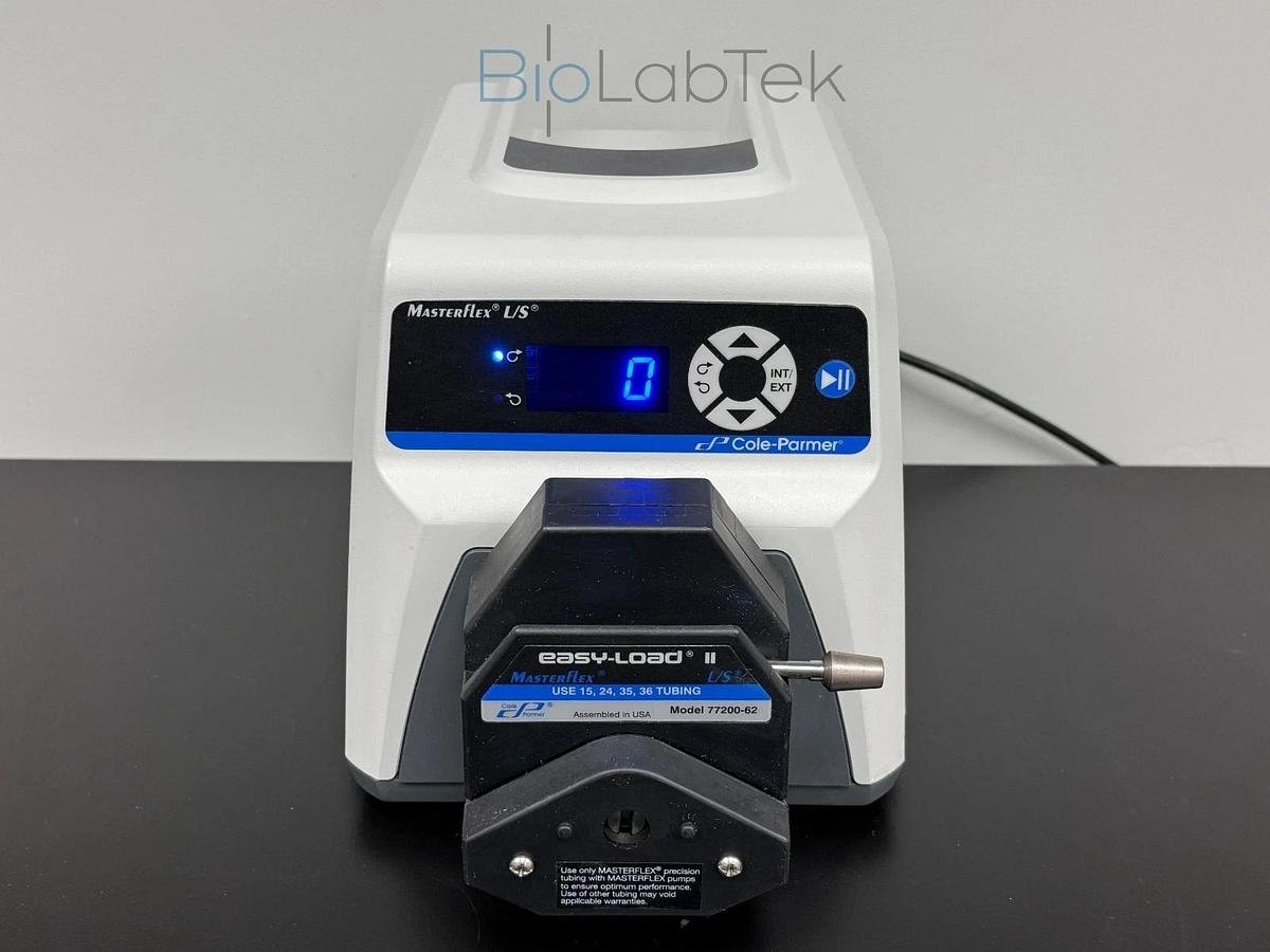 Used Cole-Parmer Masterflex L/S Peristaltic Tube Pump with easy-load head 77200-62