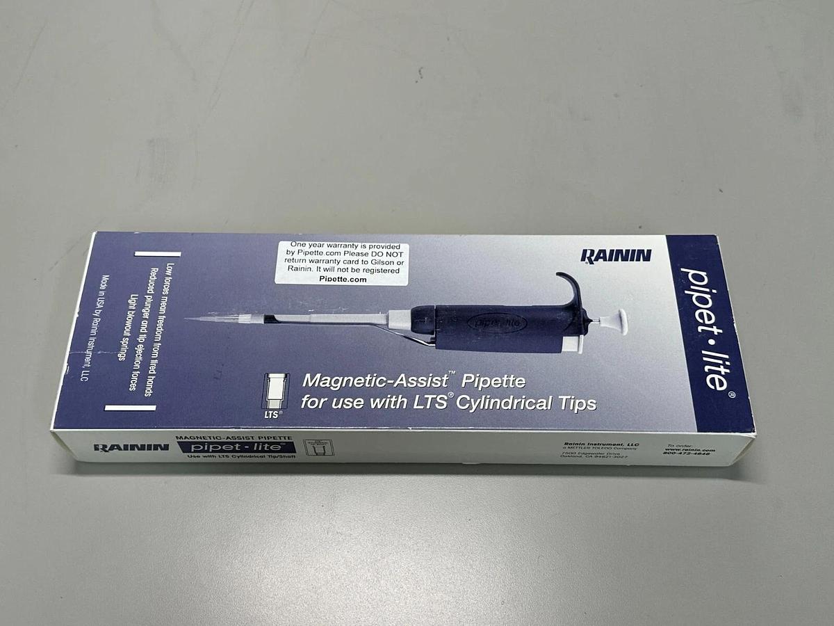 Used New Rainin Pipet Lite LTS L-10 manual 0.5-10ul pipette