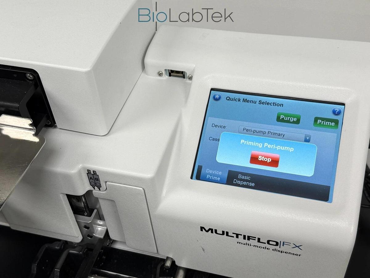 Used BioTek Agilent Multiflo FX multi-mode dispenser MFXP1 w/peri-pump