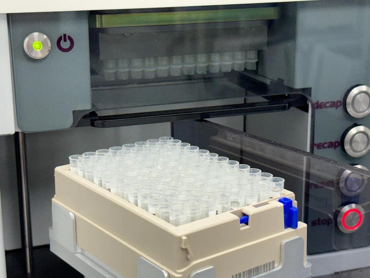 Used Thermo Capit-All 96-tube Matrix rack Screwtop cap Capper Decapper