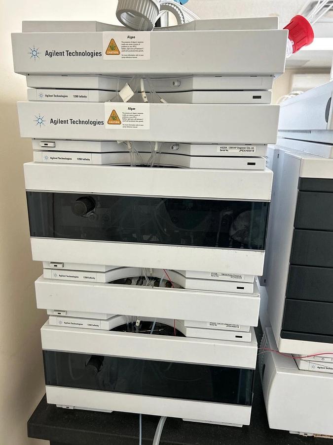 Used Agilent 6420 Triple Quad Clinical LC/MS Spectrometer / HPLC / PC Setup