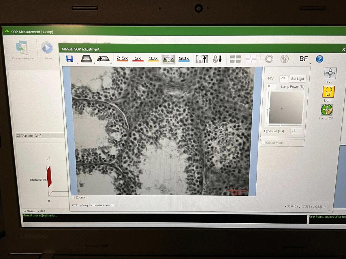 Used Malvern Morphologi 4 Particle Size Image Analyzer Characterization System