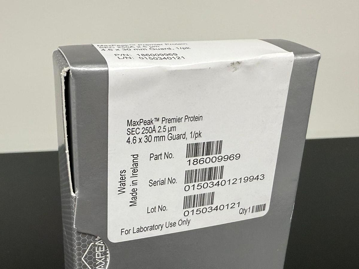 Used New sealed Waters MaxPeak premier Protein guard column SEC 250A 2.5um 4.6x30mm