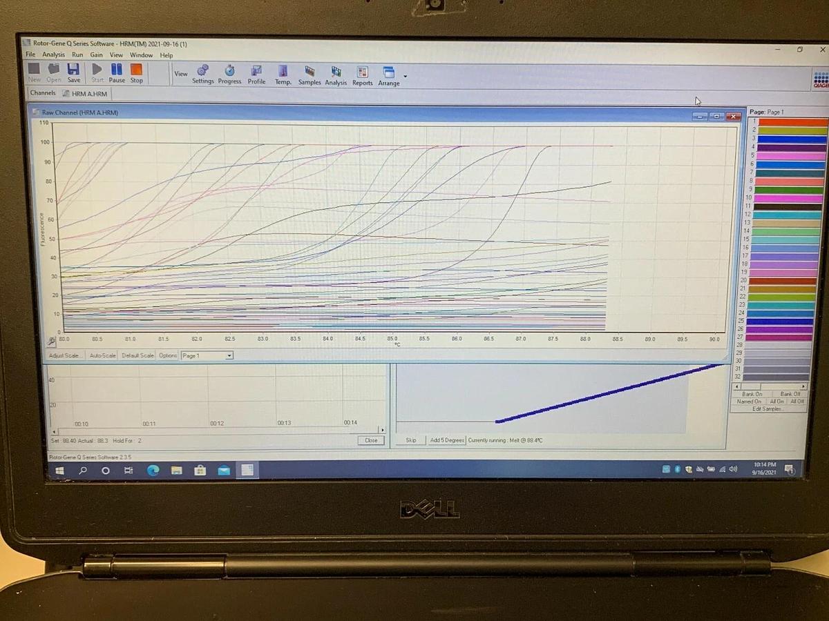 Used Qiagen RGQ Rotor-Gene Q 5plex HRM Real-Time qPCR system + rotors w/Warranty