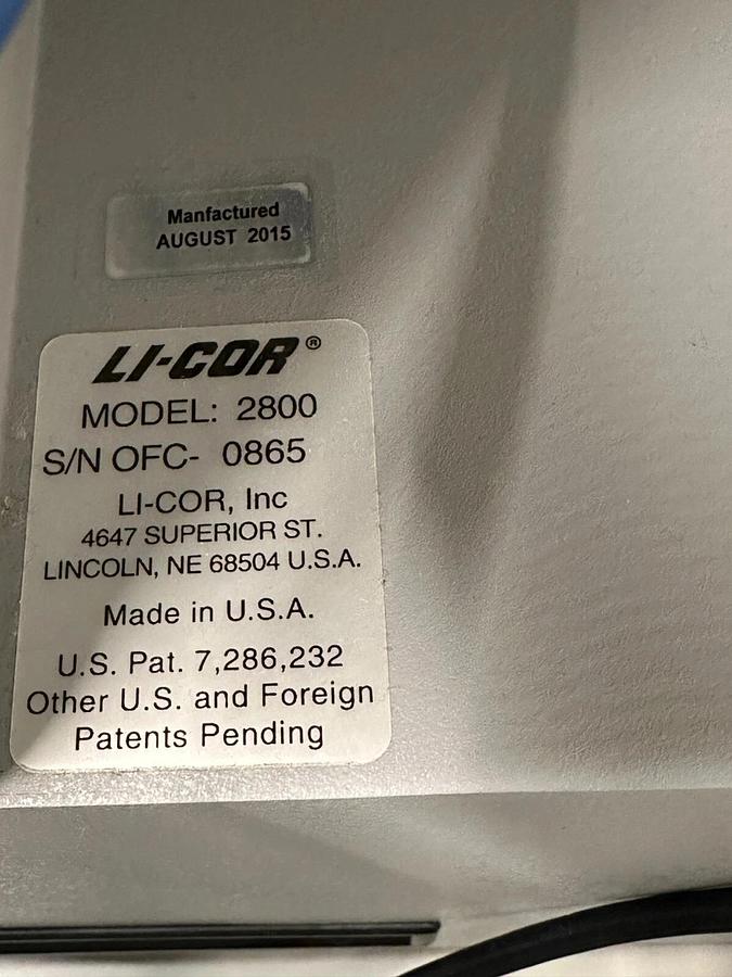 Used LI-COR Odyssey FC dual-mode Western blot Imaging System 600/700/800/Chemi