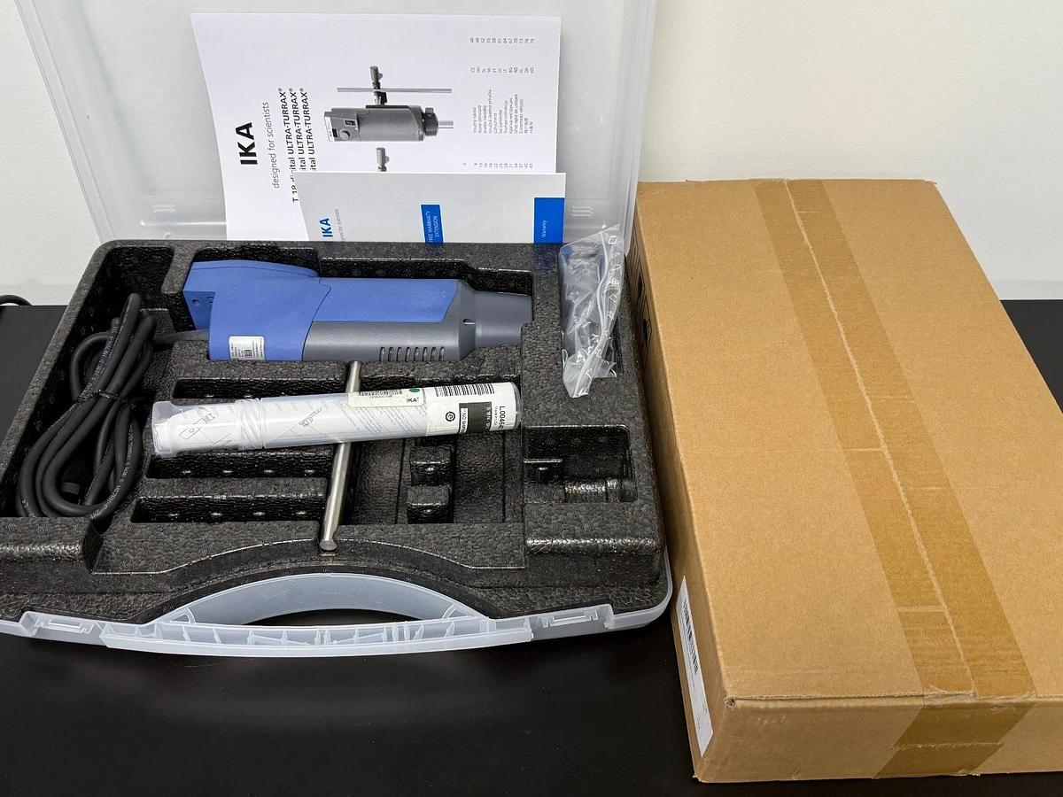 Used IKA T18 Digital ULTRA-TURRAX Homogenizer Disperser 220-240V | 10-1,500ml Tool