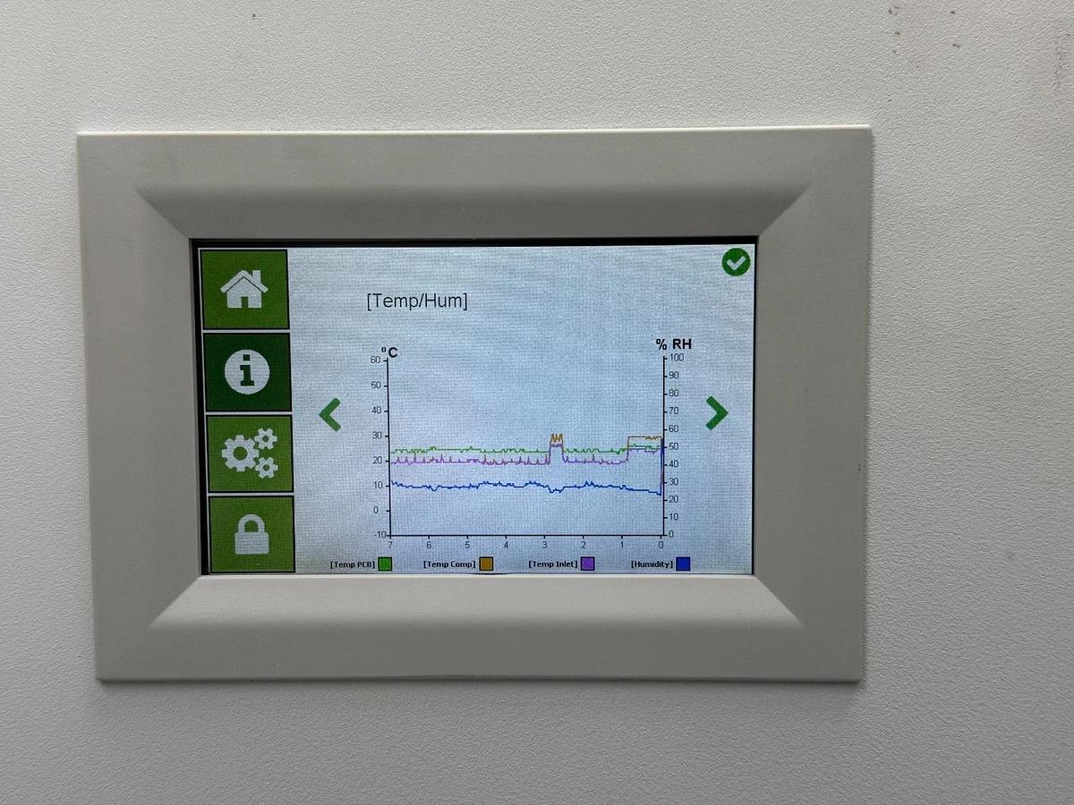 Used Peak Scientific Genius XE70 XE Mass Spectometer lab Nitrogen gas generator 70L