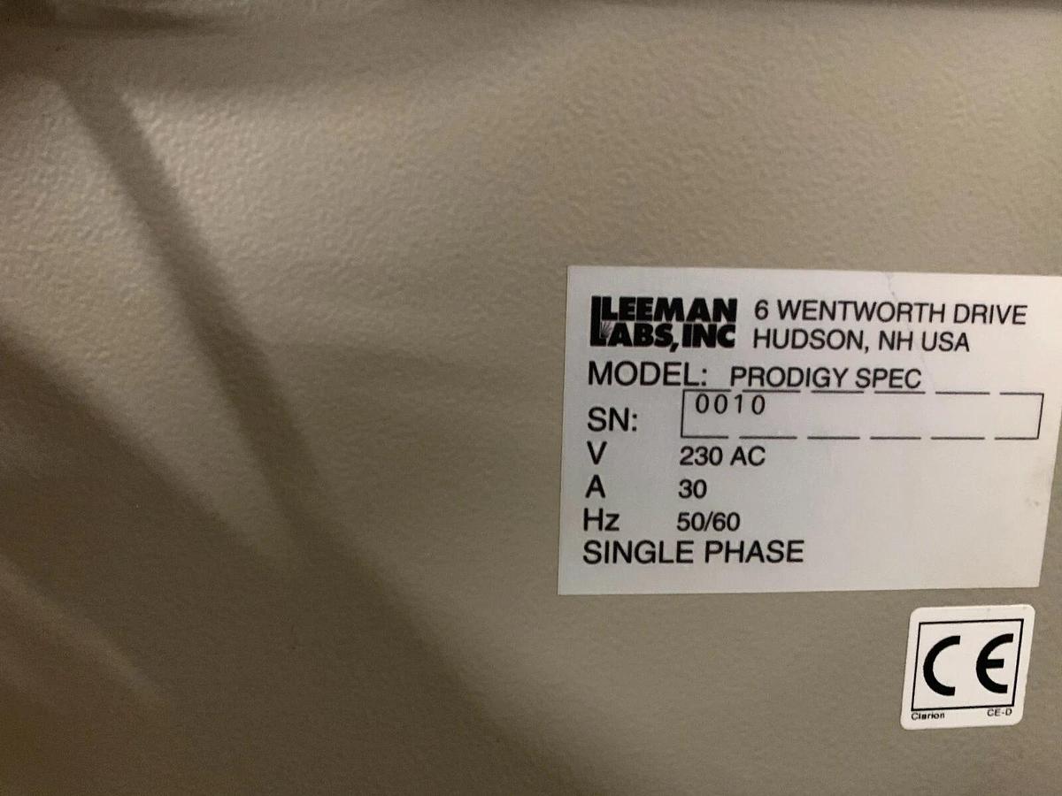 Used Teledyne Leeman labs Prodigy High Dispersion ICP-OES Spectrometer 130-905 range