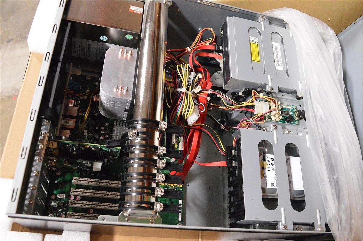 Used DATEC black EYE-4800B 19" industrial control rackmount server computer complete