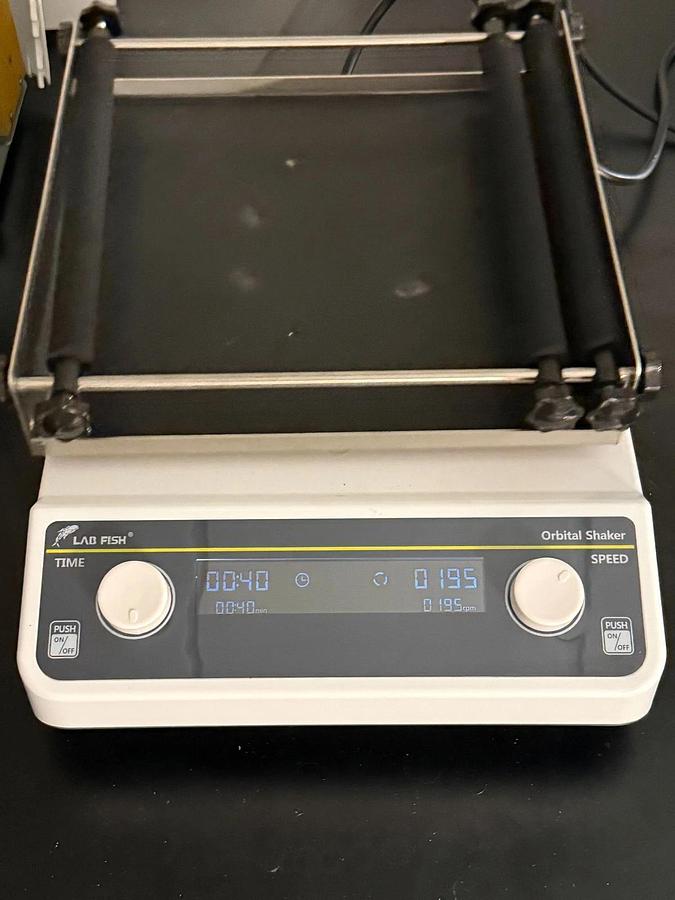 Used Joan LabLab Fish | Digital Orbital Shaker OS-20Pro | 10x10" 40-200RPM