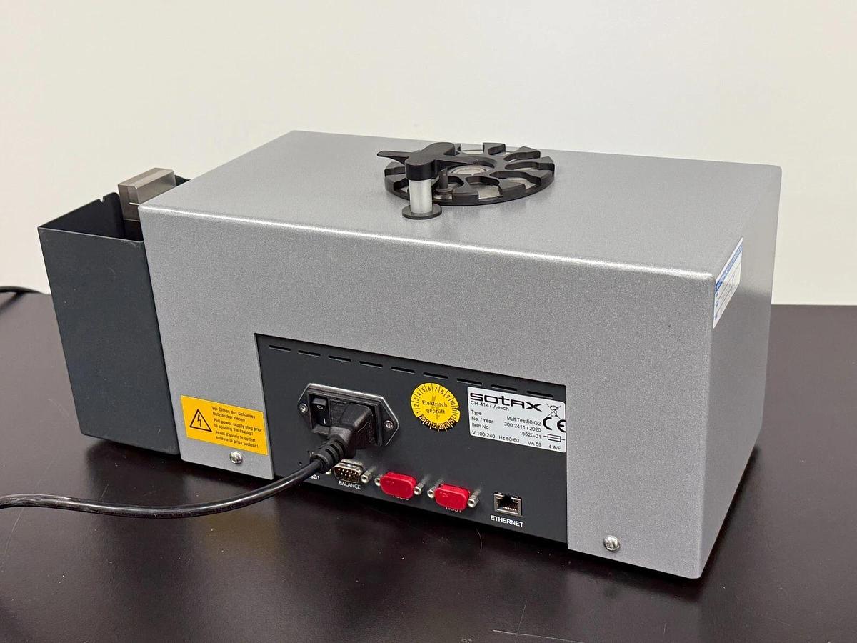 Used Sotax Pharmatron MultiTest 50 G2 MT50 tablet hardness tester