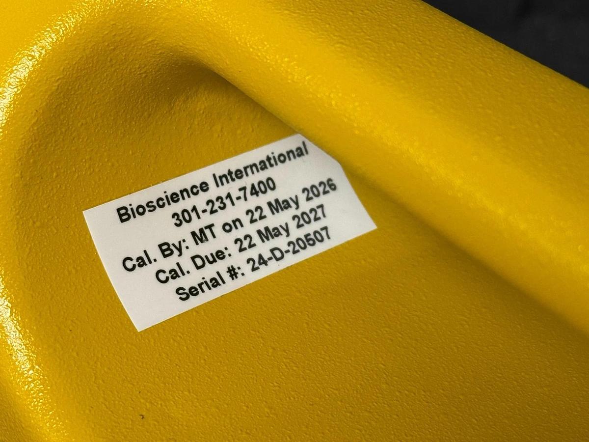 Bioscience SAS 180 Lpm surface air systems air sampler with head and case NEW