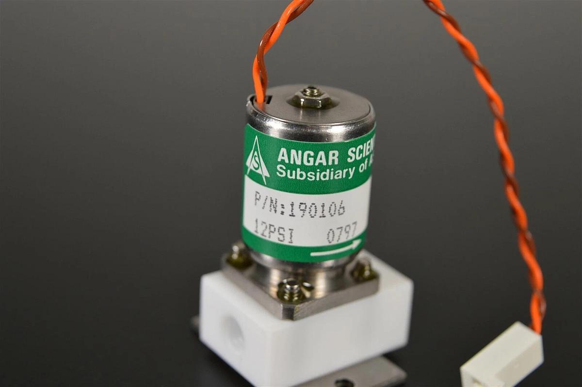Used New Angar Scientific Solenoid Asco Valve 190106 12PSI 0797 24DC