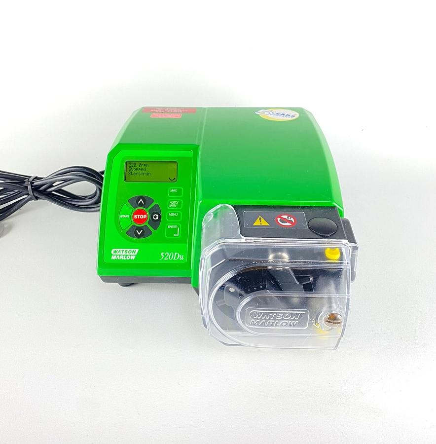 Used Watson Marlow 520DUN/R2 220RPM Peristaltic Process Pump w/ Pumphead NEMA 4X IP66