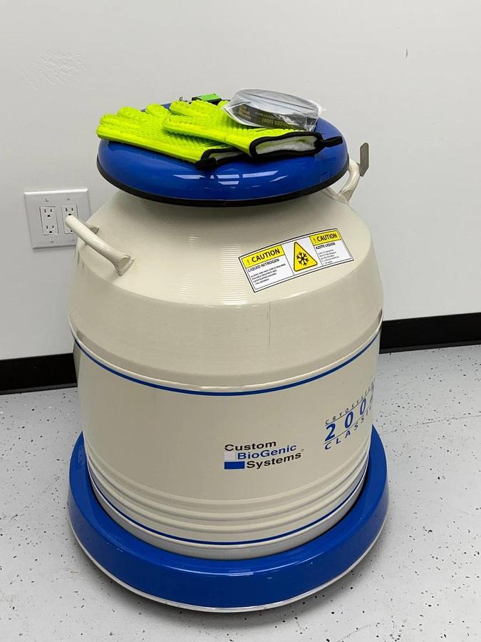 Used CBS Cryosytems Classic 2002 | Cryopreservation Cryogenic Storage Tank System