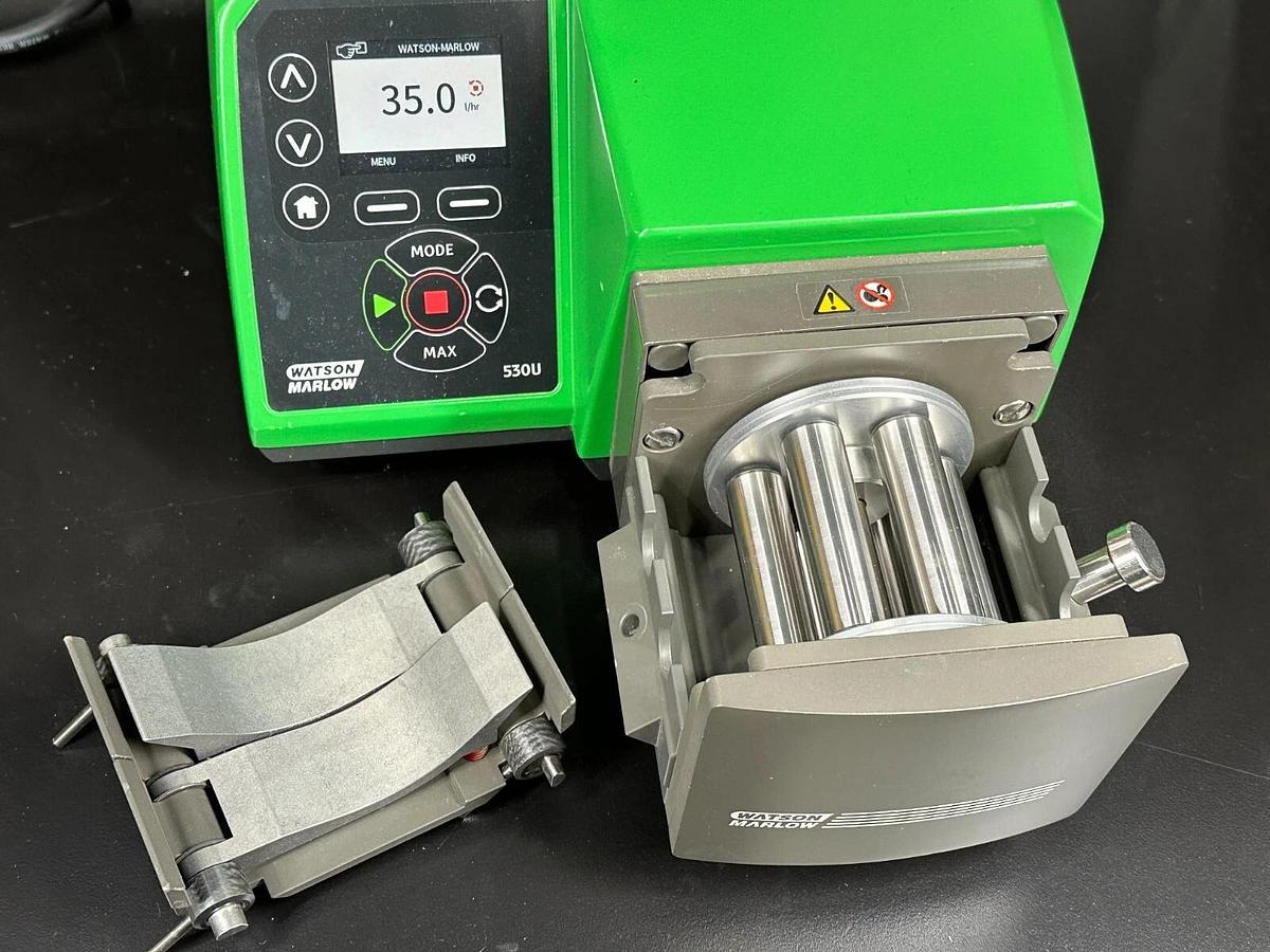 Used Watson Marlow 530U IP66 Peristaltic Process pump with dual tube head