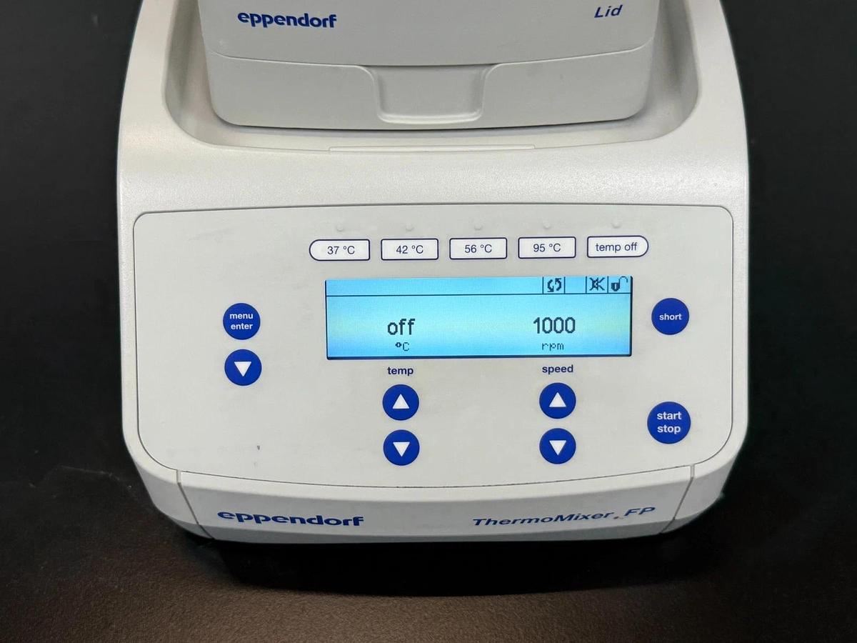 Used Eppendorf ThermoMixer FP 5385 Heating Shaker | with Microplate adapter & lid