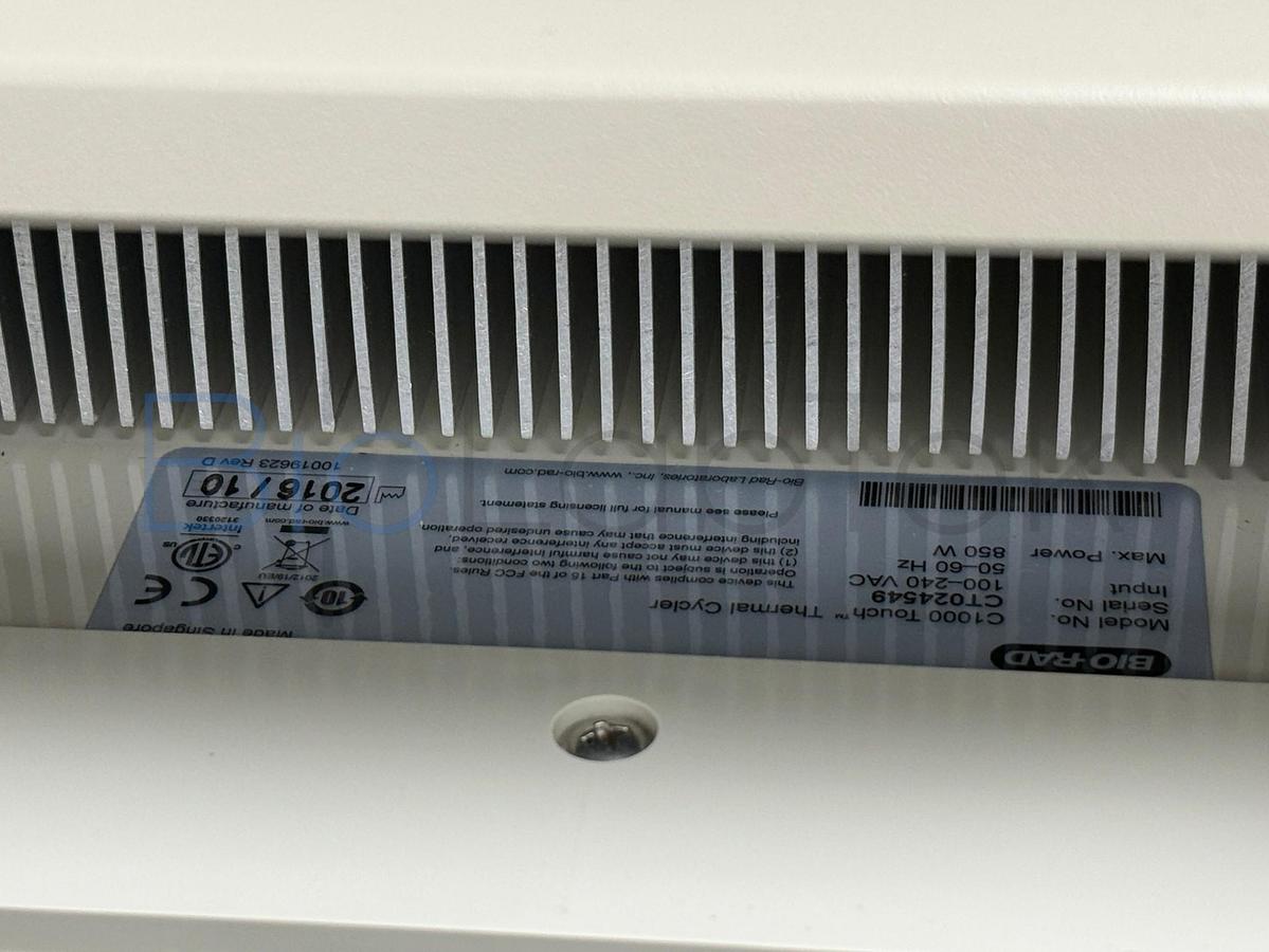Used Bio-Rad CFX96 Touch Real-Time PCR Detection System | Low Hours