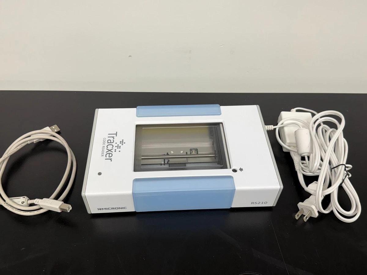 Used Micronic Tracxer Code Reader RS210 2D Tube Rack Scanner | Benchtop LIMS