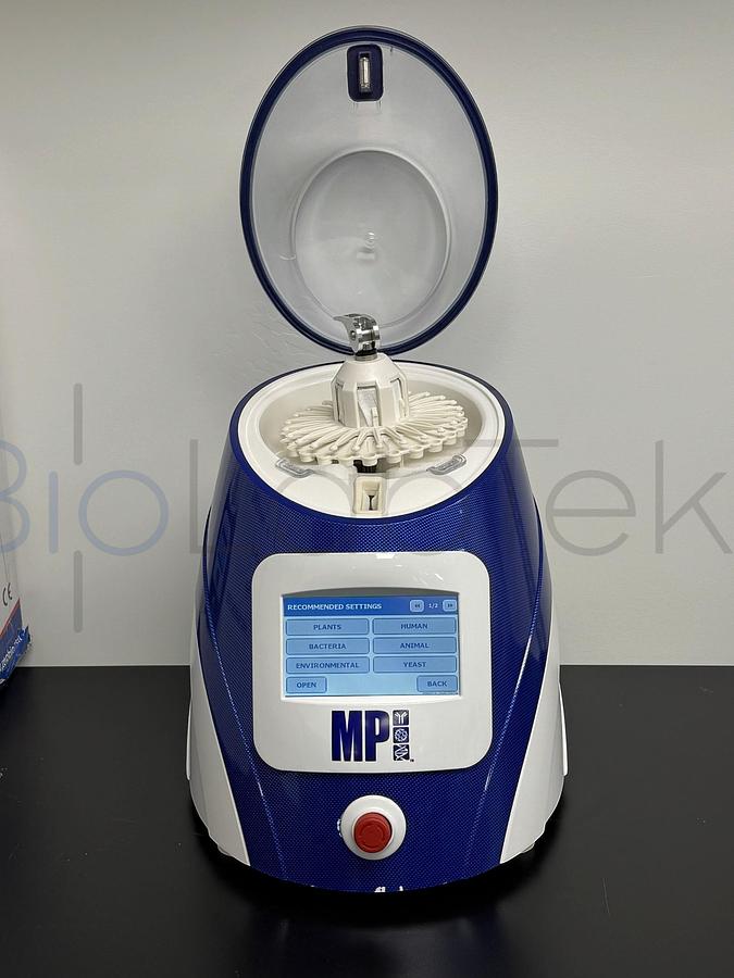 Used MP Biomedicals FastPrep-24 5G Sample Preparation System | Bead Beater 24 x 2 mL