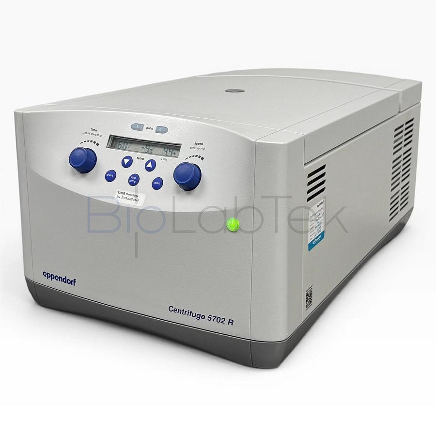 Used Eppendorf 5702R Refrigerated Benchtop Centrifuge |  with A-4-38 rotor kit