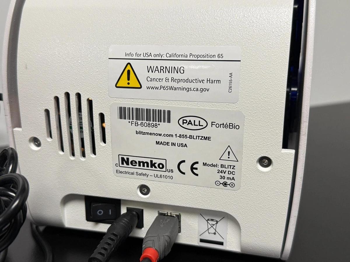 Used Pall ForteBio BLItz BLI Octet N1 Personal Assay Protein Analysis System