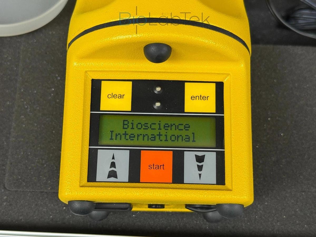Bioscience SAS 180 Lpm surface air systems air sampler with head and case NEW