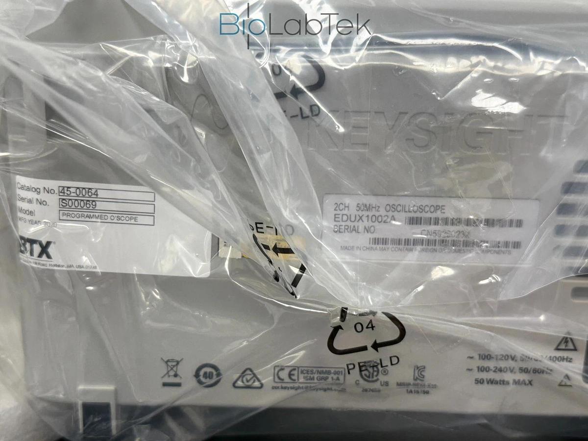 Used New BTX Enhancer 3000 Monitoring HV probe System & Oscilloscope