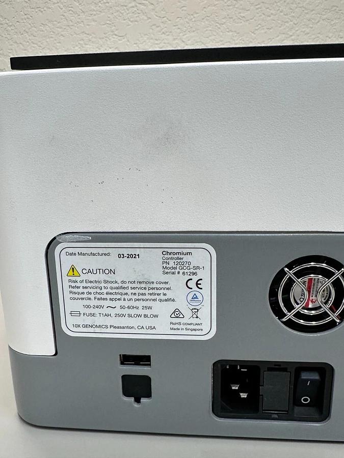 Used 10X Genomics Chromium Controller GCG-SR-1 year 2021