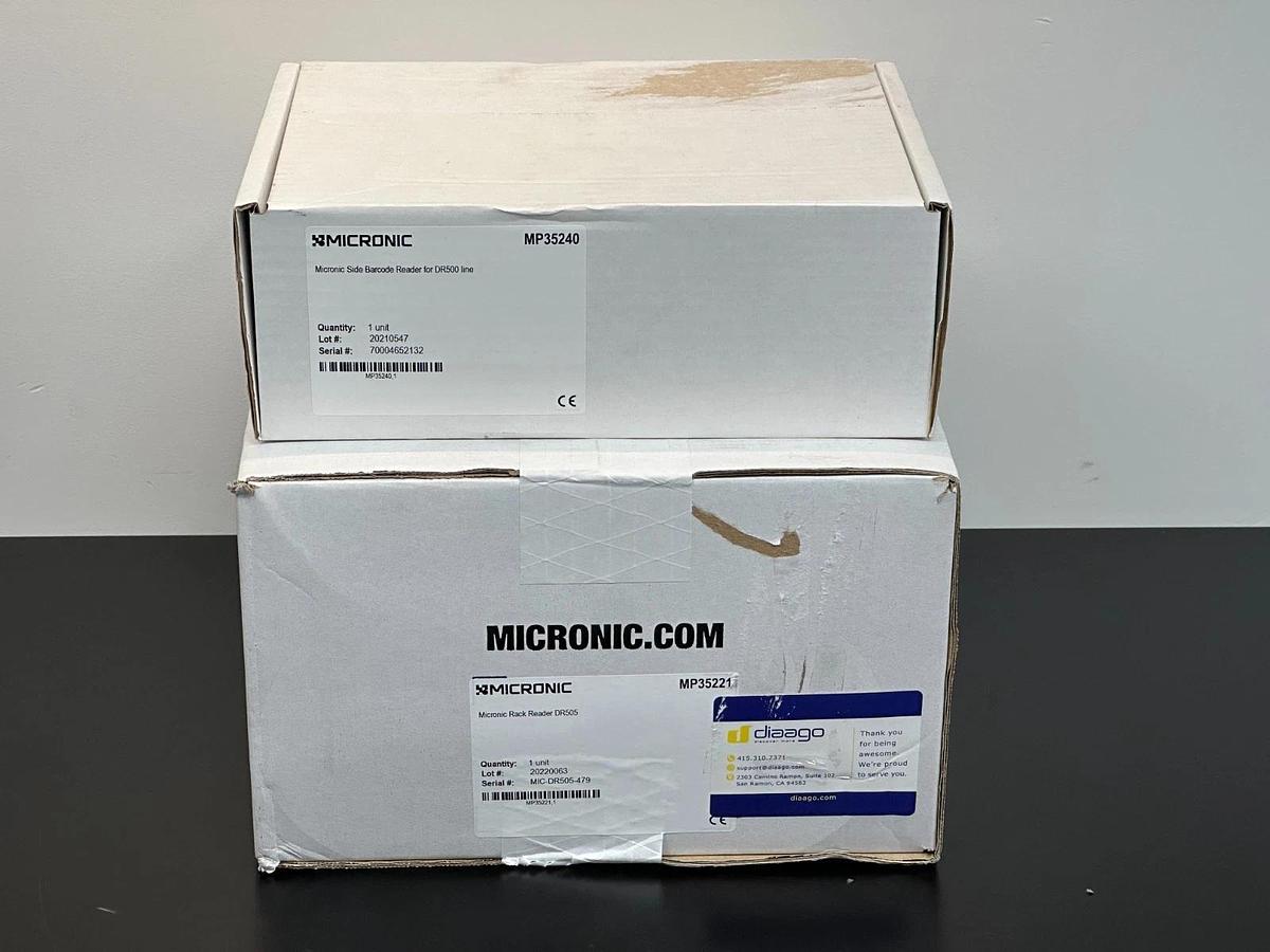 Used Micronic DR505 Rack Reader and Side Barcode Reader | New