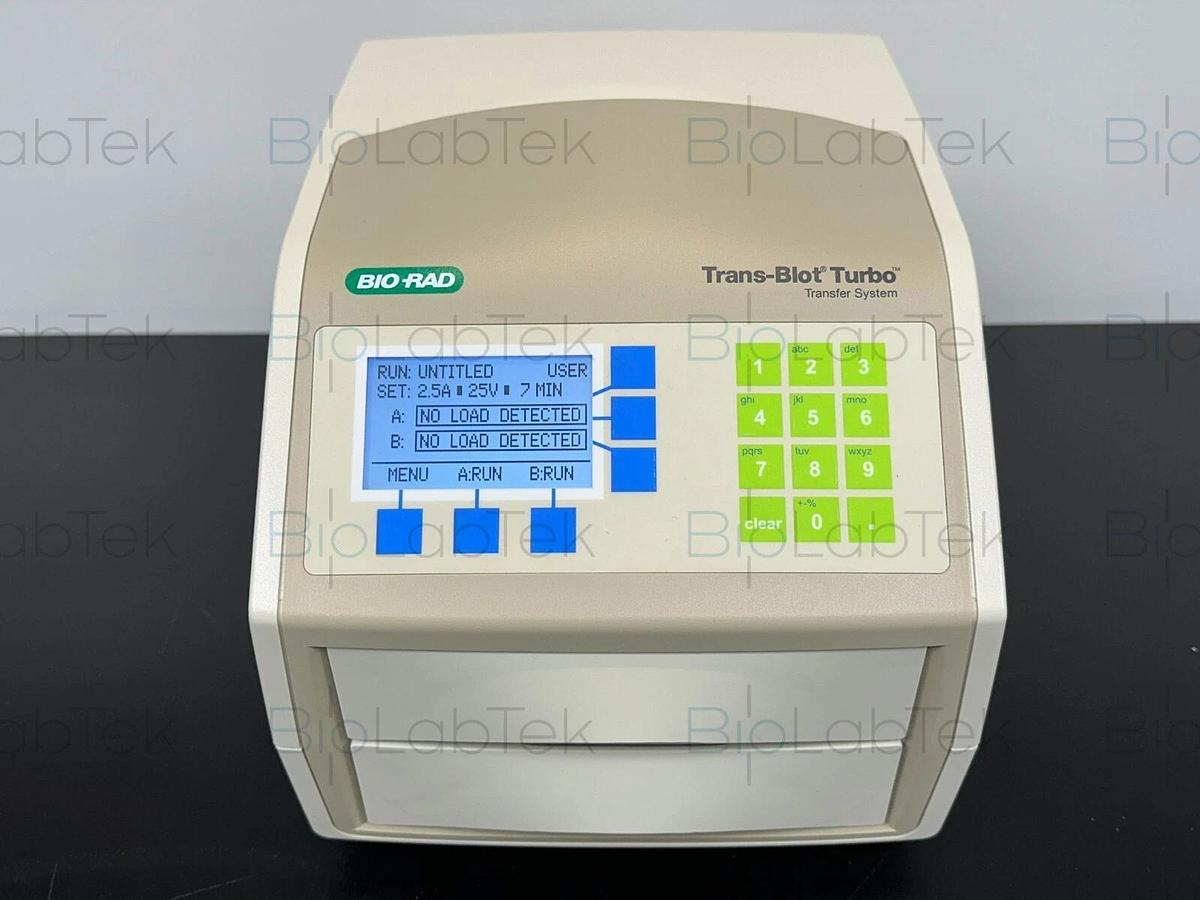 Used Bio-Rad Trans-Blot Turbo Transfer System 690BR with cassettes 2016