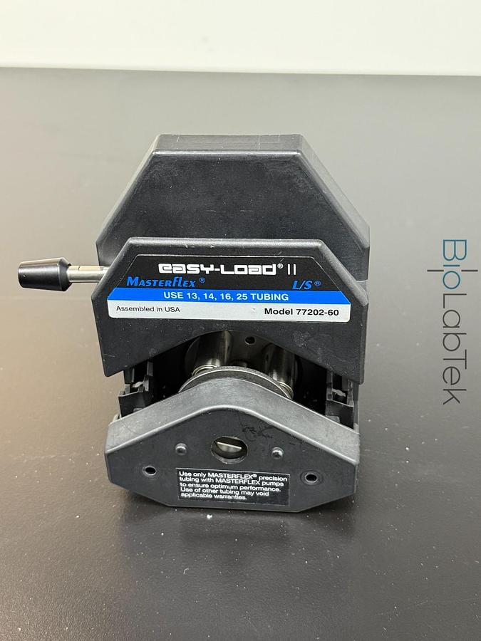 Used Cole-Parmer Masterflex L/S easy-load II Peristaltic Pump Head 77202-60