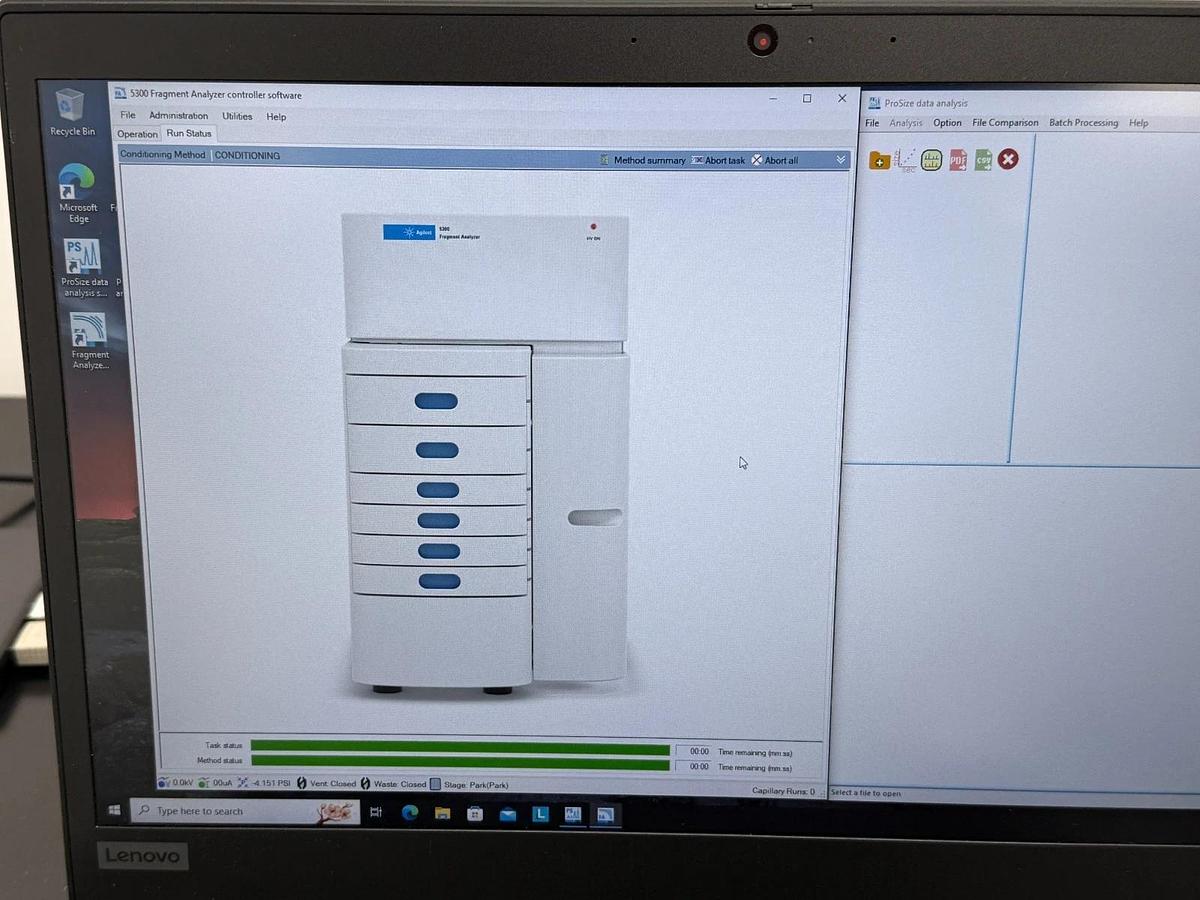 Used Agilent 5200 Fragment Analyzer CE system 2023 for 12 Capillary array