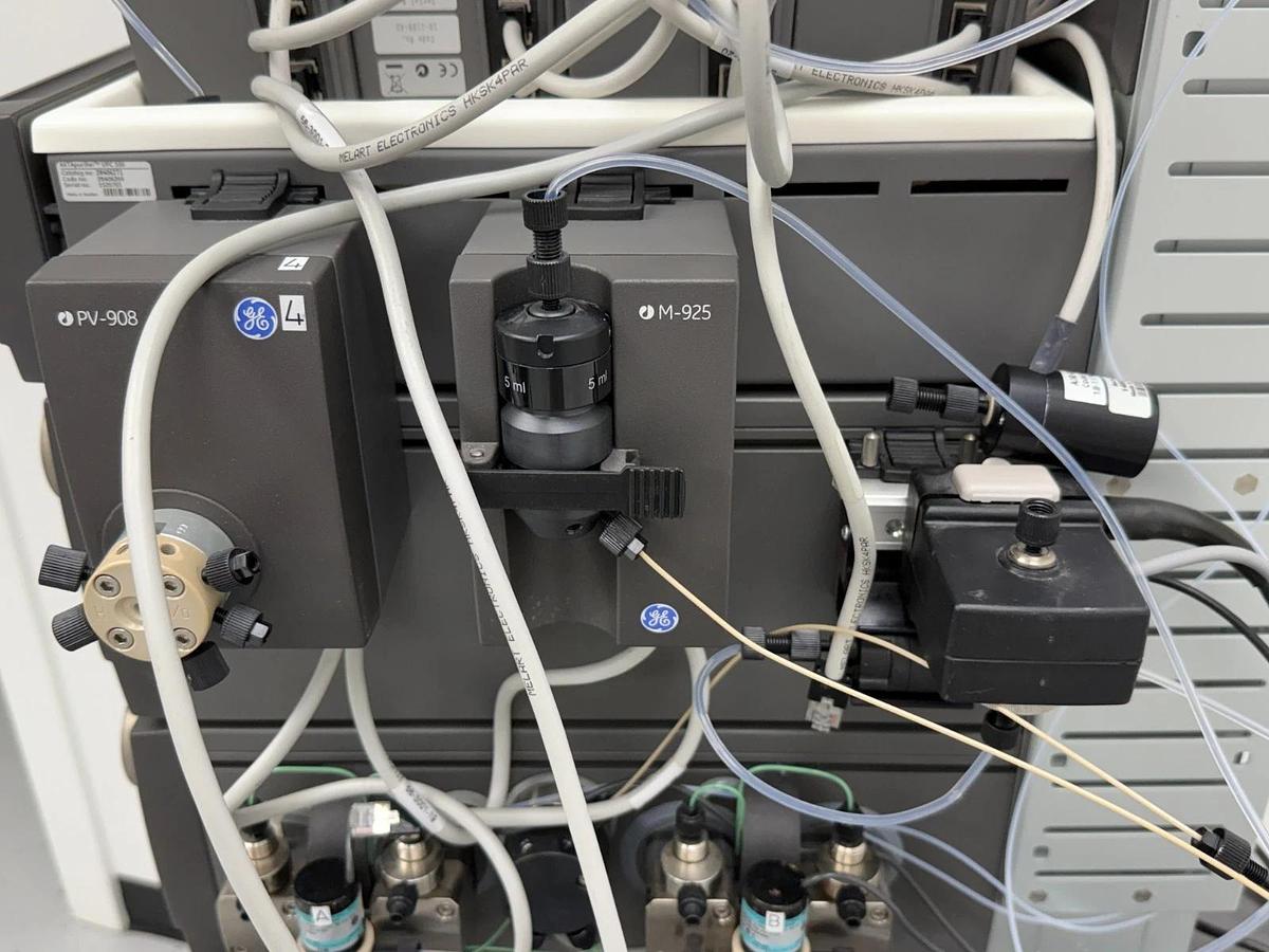 Used GE Cytiva AKTApurifier UPC 100 Protein Purification FPLC System | Akta Benchtop