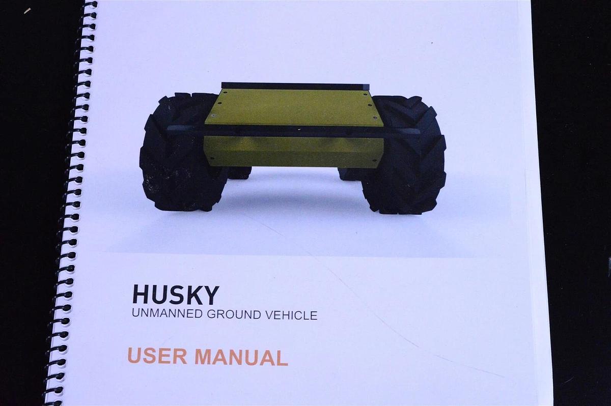 Clearpath Robotics Husky UGV Battery charger with fuse remote manual