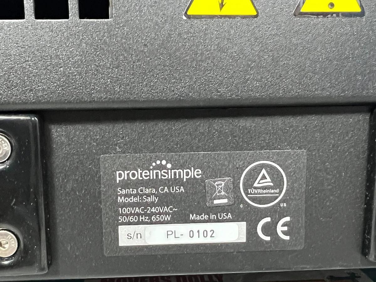 Used ProteinSimple Sally Sue simple western automated protein analyzer