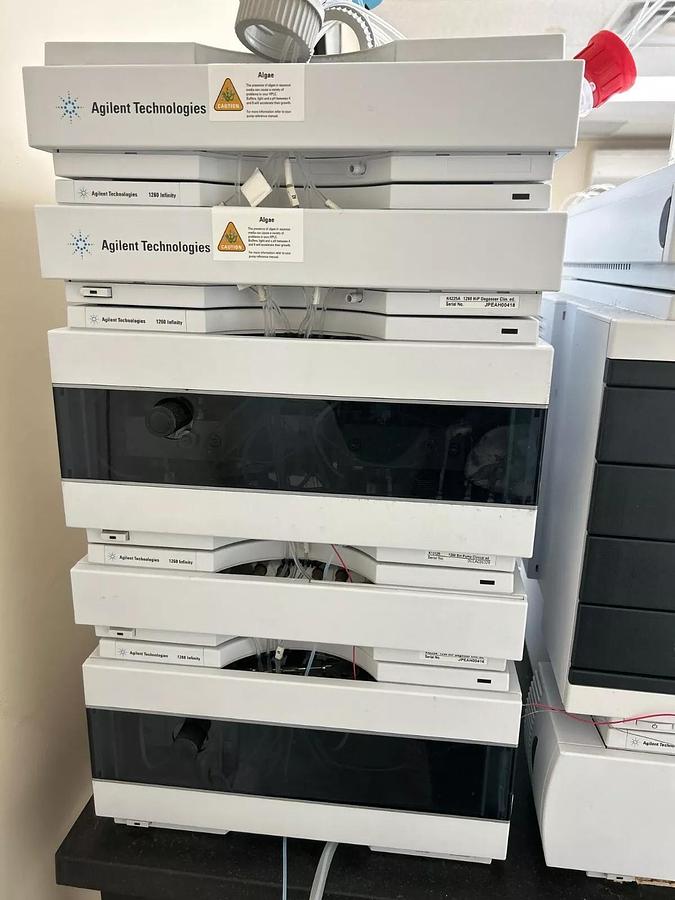 Used Agilent 6420 Triple Quad Clinical LC/MS Spectrometer / HPLC / PC Setup