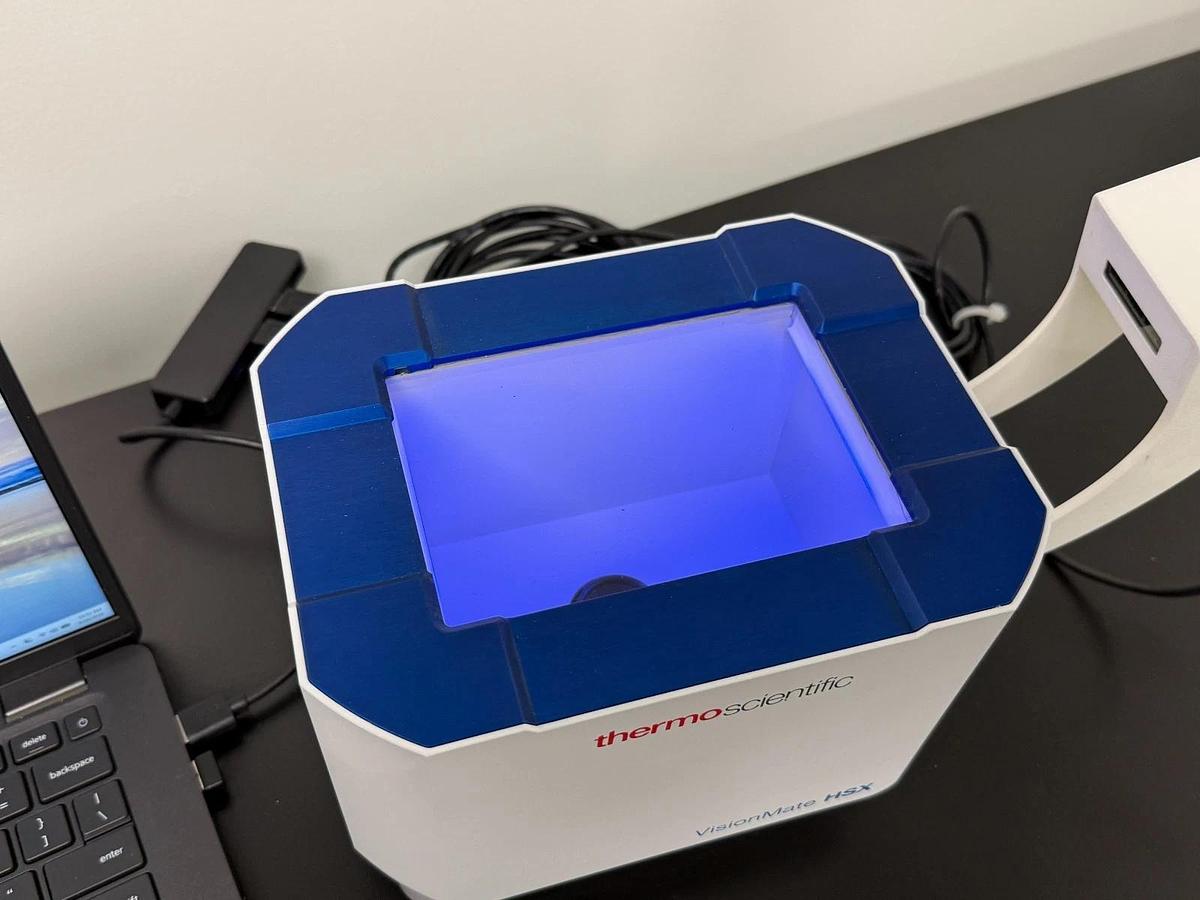 Used Thermo Scientific VisionMate HSX 2D Barcode Rack Reader scanner +laptop/soft