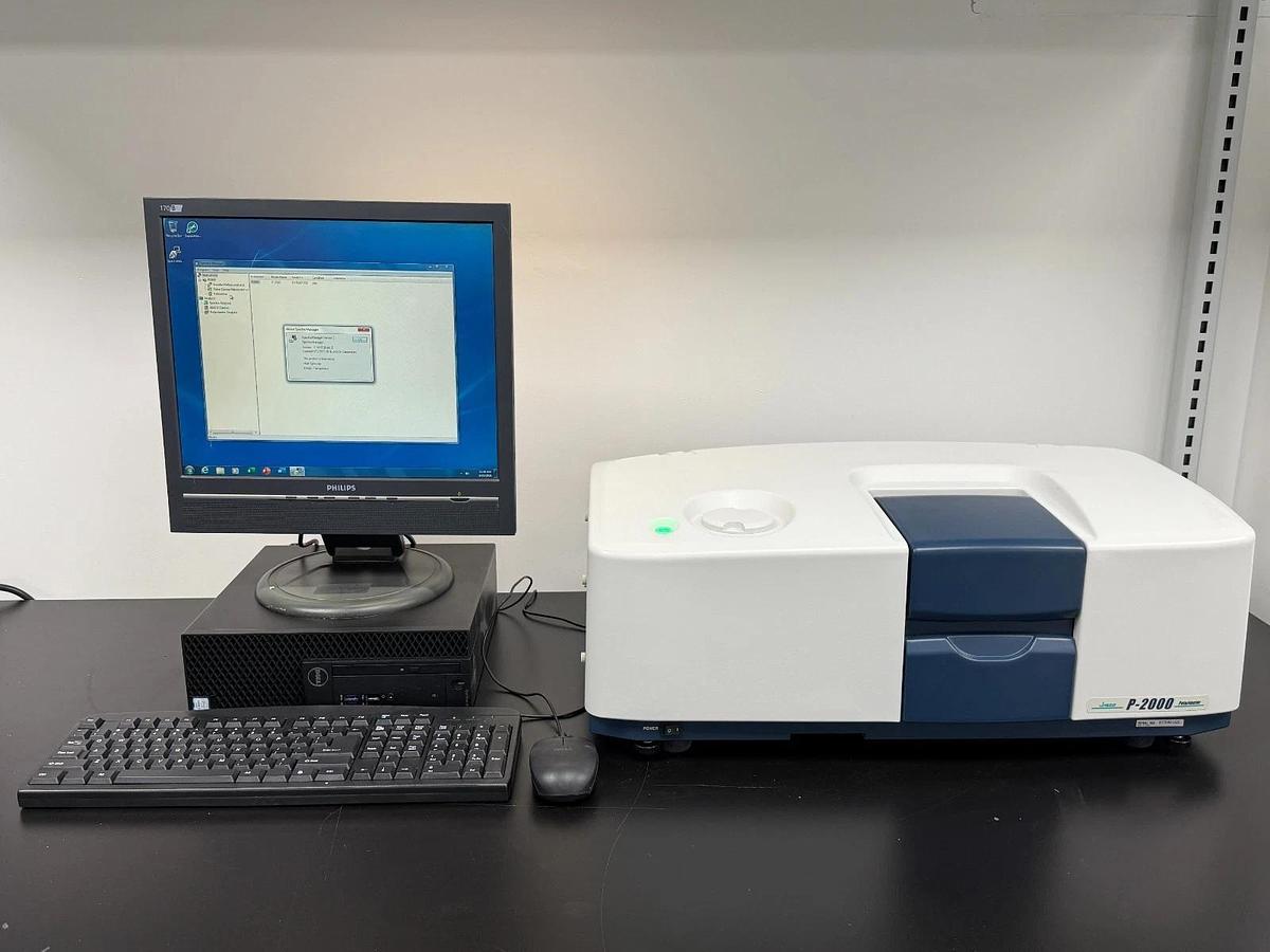 Used JASCO P-2000 Digital Polarimeter | Sodium Lamp 589 nm Automatic Benchtop