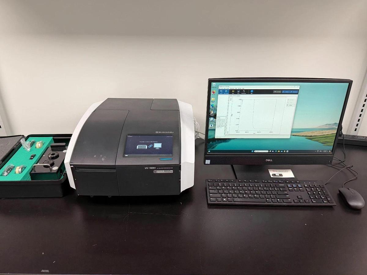 Used Shimadzu UV-1900i UV-VIS Spectrophotometer | Double-Beam Benchtop