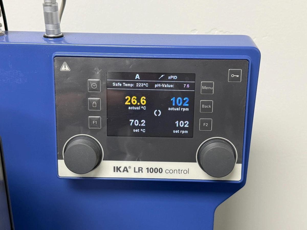 Used IKA LR 1000 Control Laboratory Reactor System | 1L Benchtop Stirred Vessel